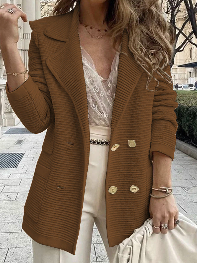 Women's Stylish Knit Blazer NOVAE