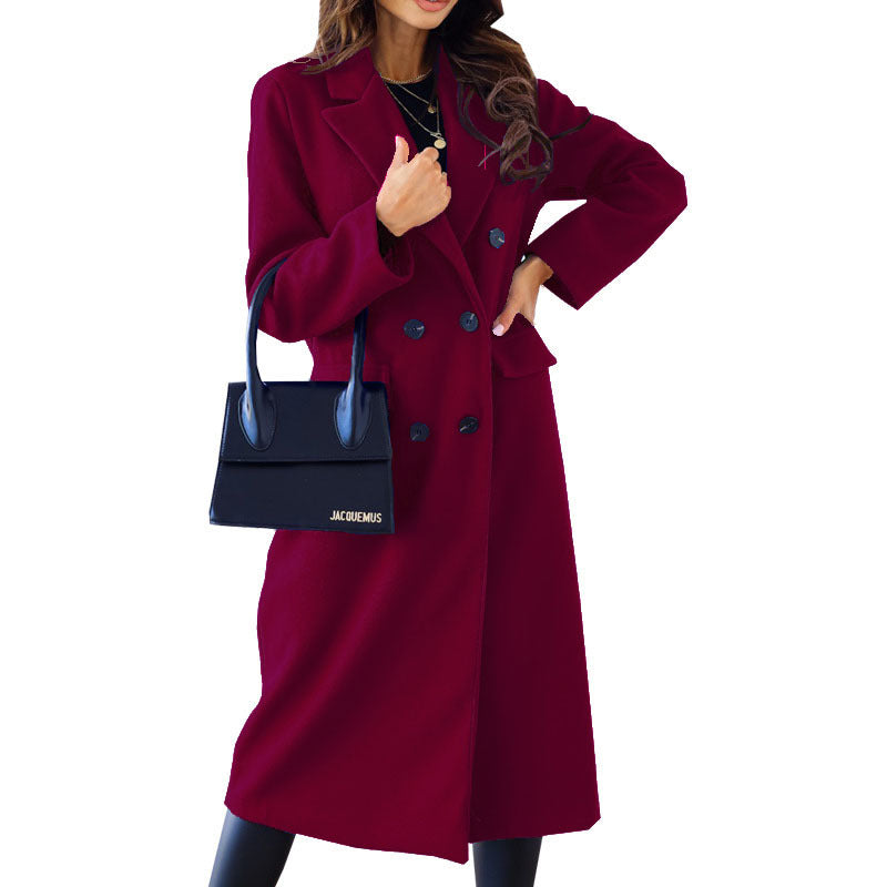 Women's Elegant and fashionable wool coat NOVAE