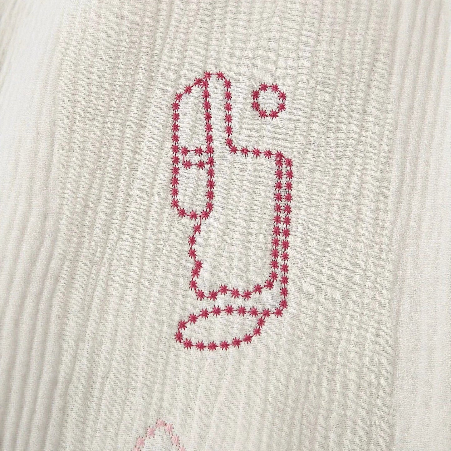 Women's casual kimono jacket with unique embroidery NOVAE