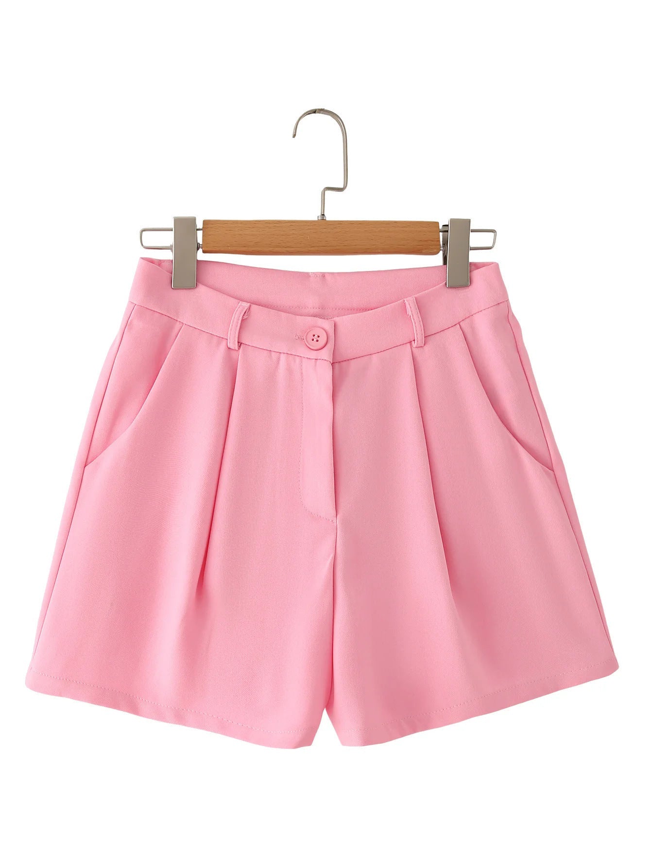 Women's blazer and shorts set with elegant cut and practical pockets NOVAE