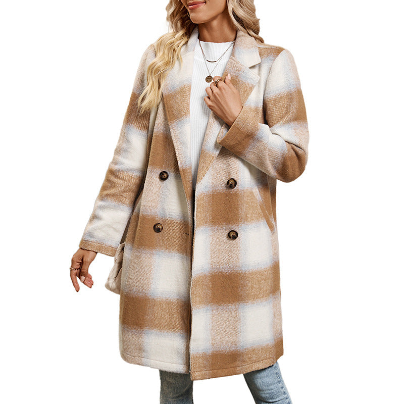 Women's elegant wool coat NOVAE