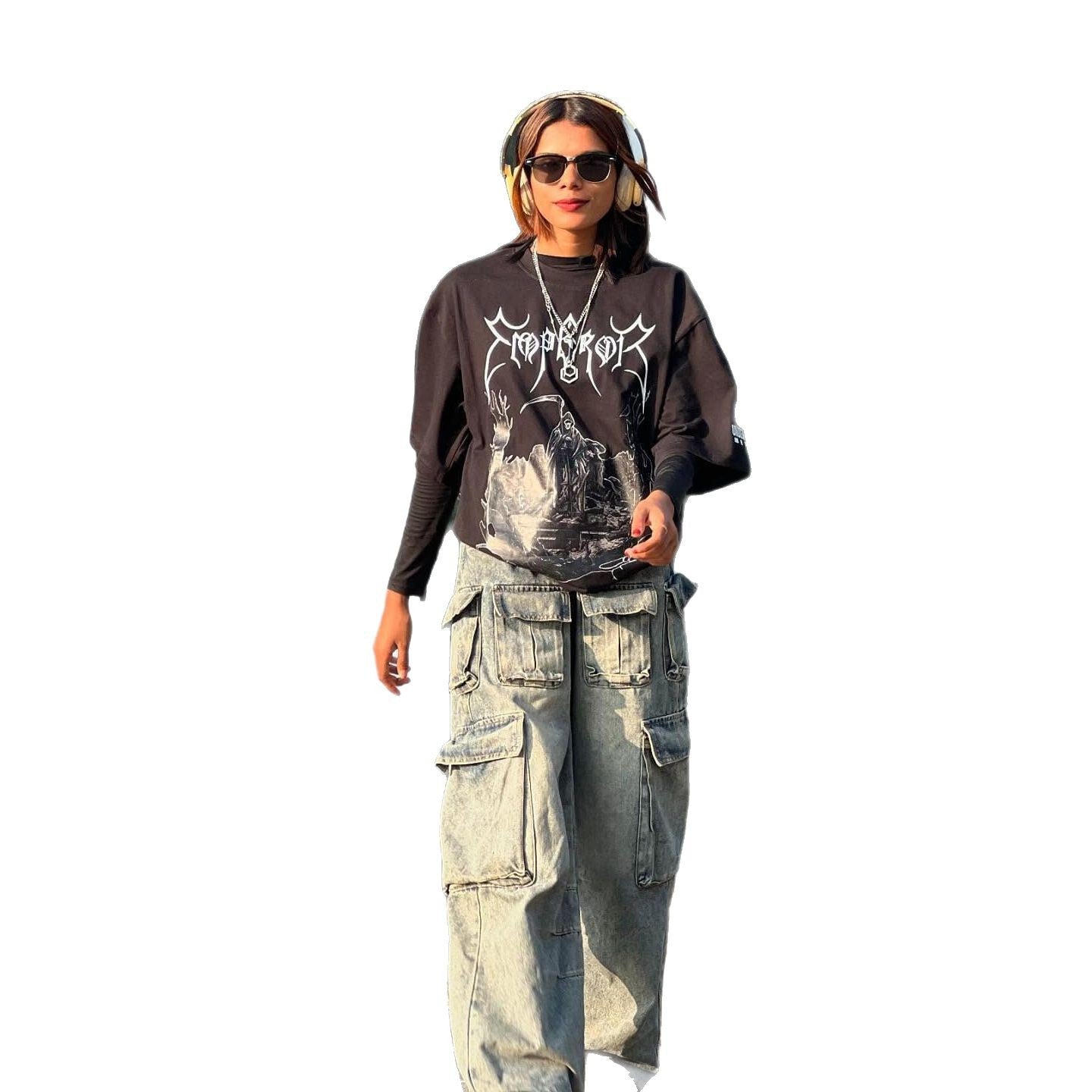 Women's cargo trousers in a casual utility style NOVAE
