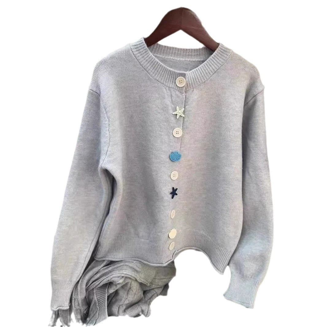 Women's playful knit sweater NOVAE