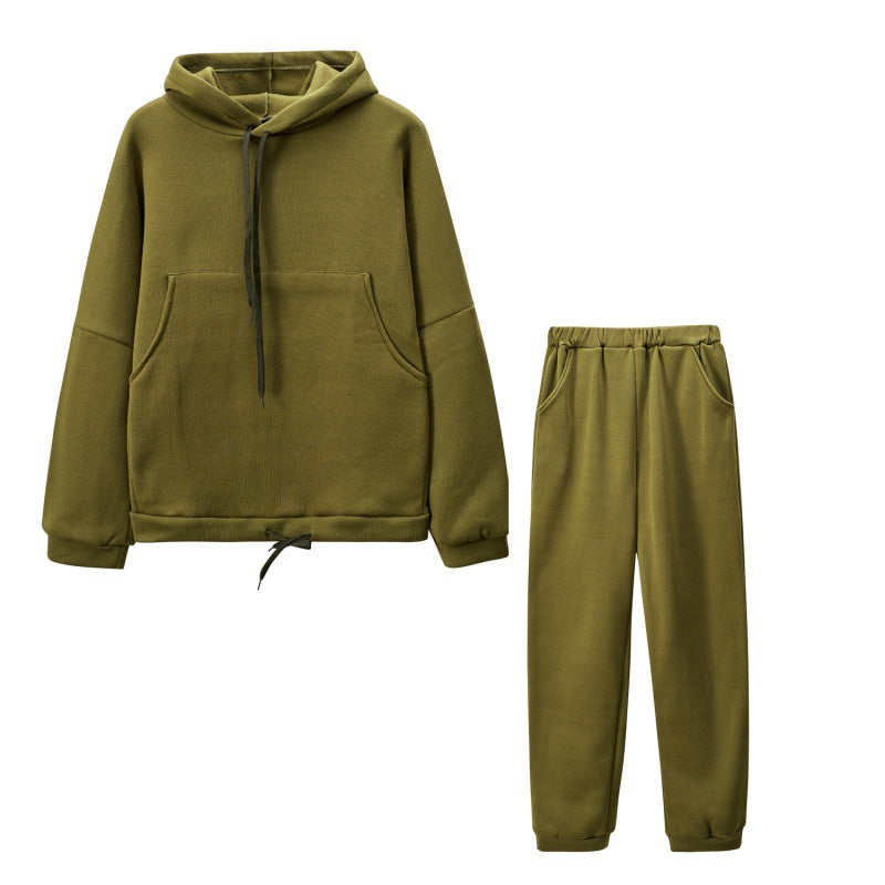 Women's Comfortable Sweatshirt and Loose Jogging Pants Set NOVAE