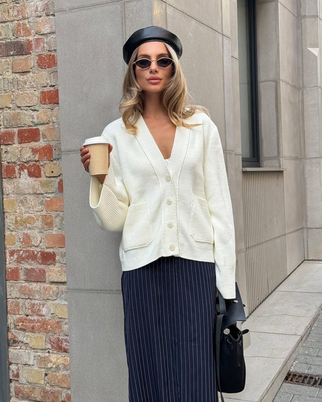 Women's oversized cardigan NOVAE