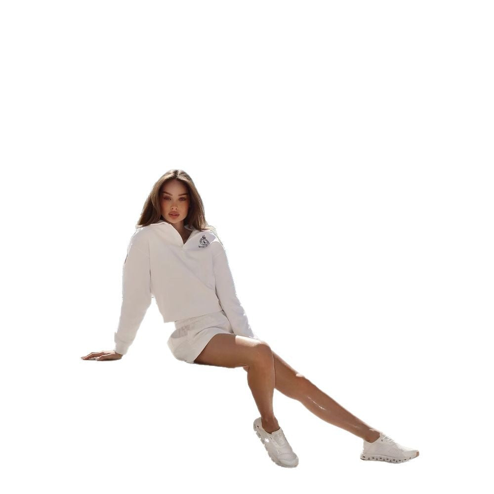 Women's fashionable hooded sweatshirt with sporty collar and comfortable cut NOVAE