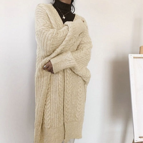 Women's Large Knit Cardigan NOVAE