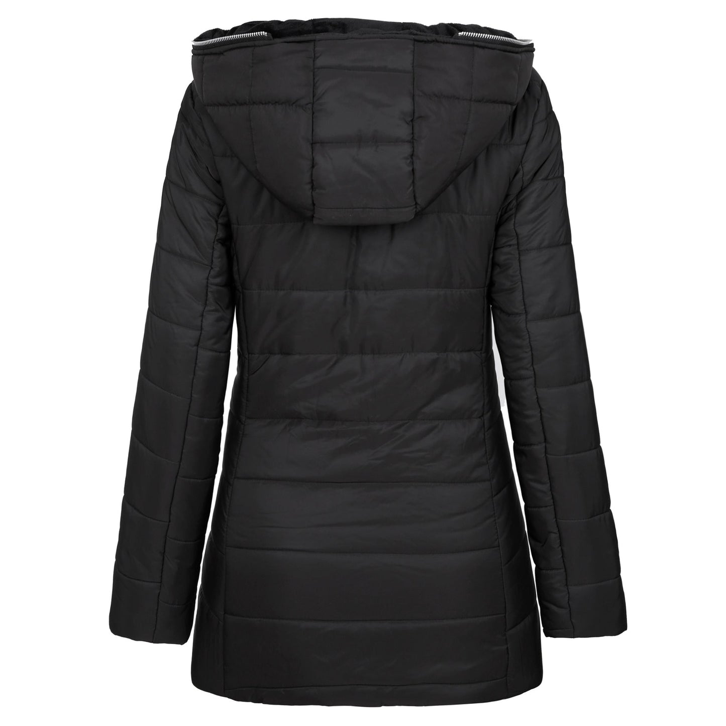 Women's sporty functional jacket with hood and insulating lining NOVAE