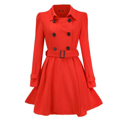 Women's trench coat with an elegant tailored fit NOVAE