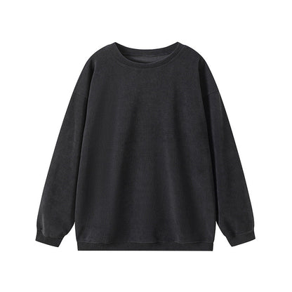 Women's oversized sweatshirt with a structured design and relaxed fit NOVAE
