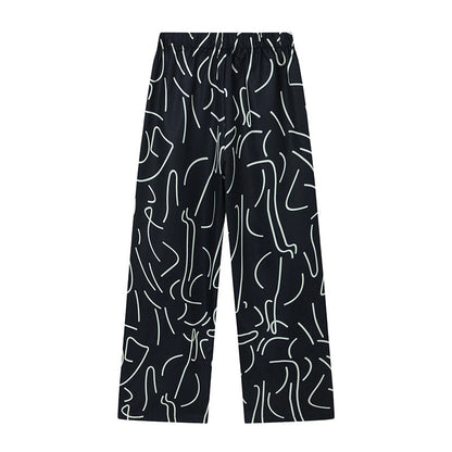 Women's comfortable jumpsuit with modern graphic design NOVAE