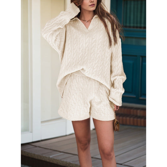 Women's comfortable knit top with a relaxed fit and high-quality details NOVAE