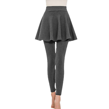 Women's high-waisted leggings skirt with integrated bottoms NOVAE