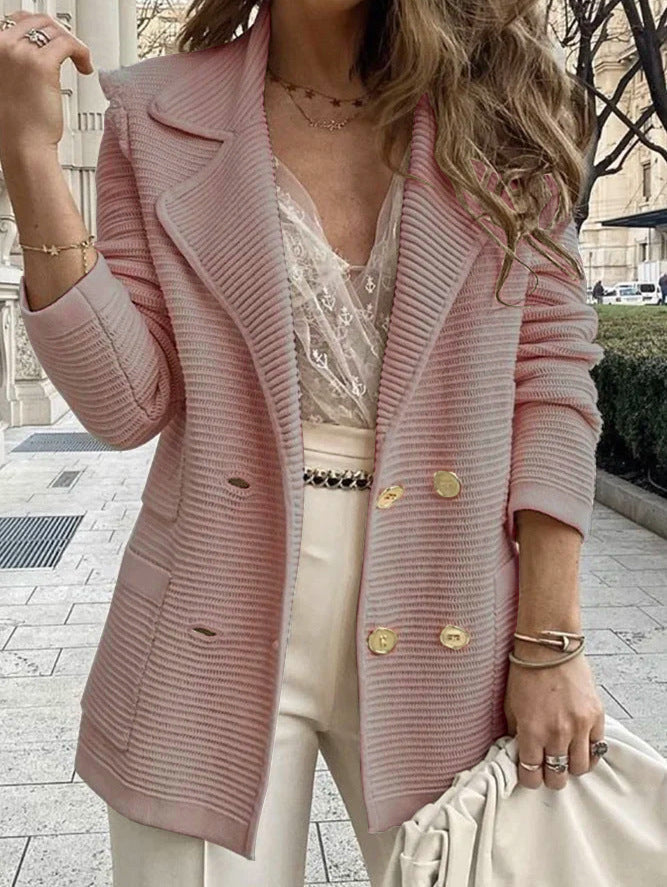 Women's Stylish Knit Blazer NOVAE