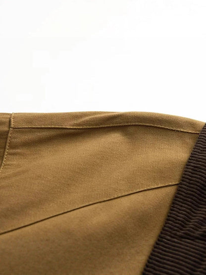 Women's oversized trench jacket with classic stand-up collar and practical pockets NOVAE