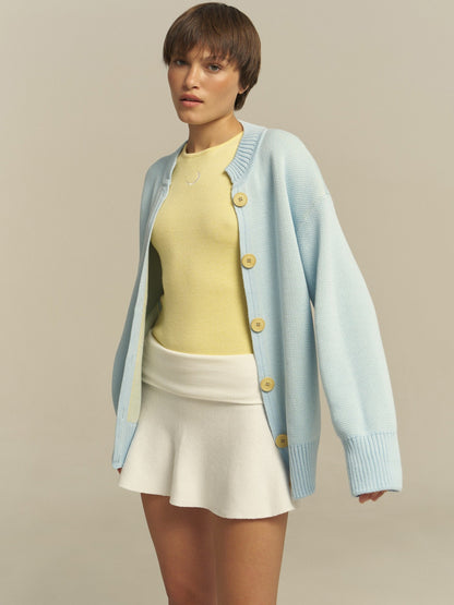 Women's comfortable oversized sweater and casual palazzo pants set NOVAE