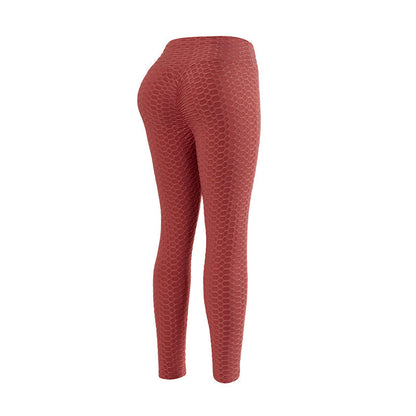 Women's sporty leggings with a textured surface NOVAE