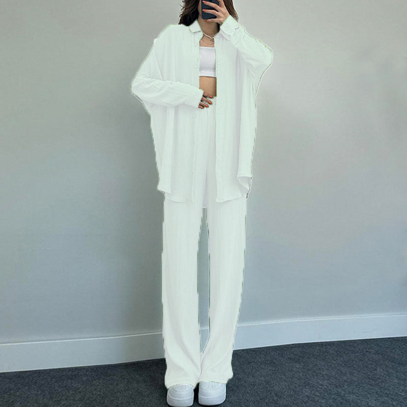 Women's casual jumpsuit with chic shirt NOVAE