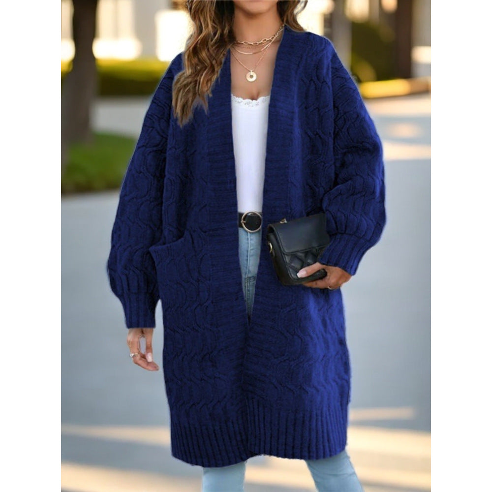 Women's cardigan with pockets NOVAE