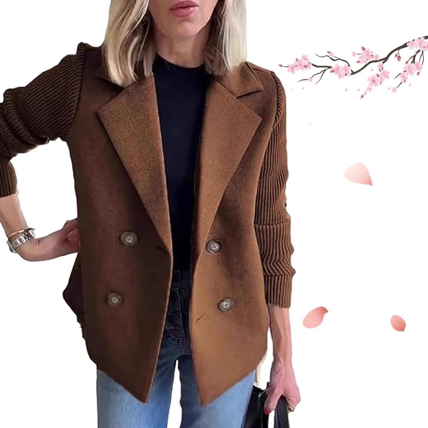 Women's fashionable throw jacket NOVAE