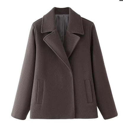 Women's elegant wool jacket in a classic oversized cut NOVAE