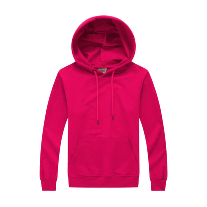 Women's hooded sweatshirt with practical kangaroo pocket and high-quality cotton blend NOVAE