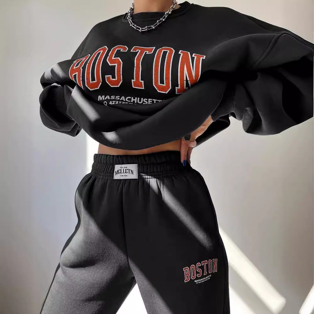 Women's casual sweatshirt and jogging pants set NOVAE