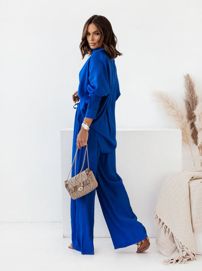 Women's casual jumpsuit with elegant cut and practical pockets NOVAE