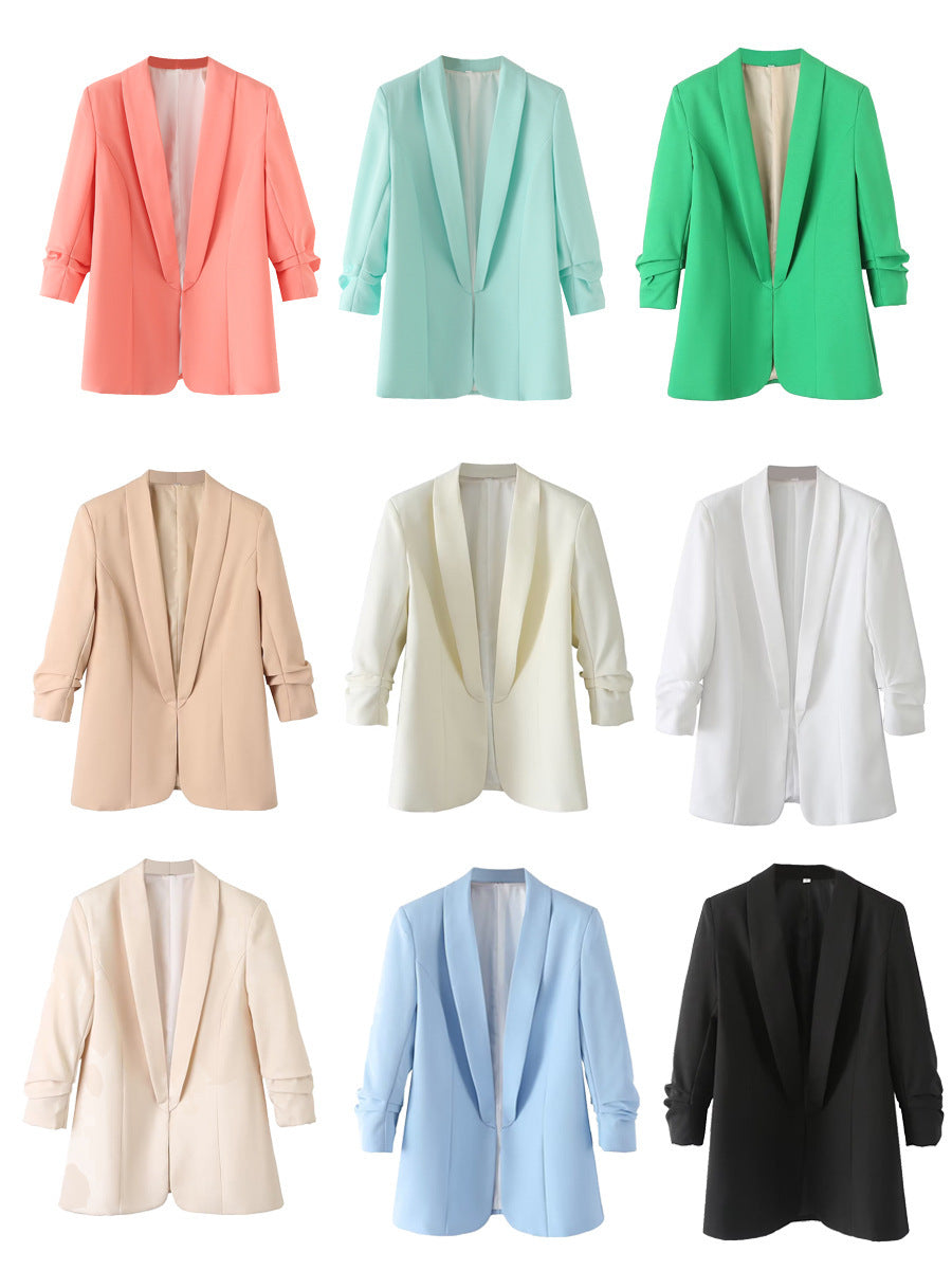 Women's Oversized Blazer without Closure NOVAE