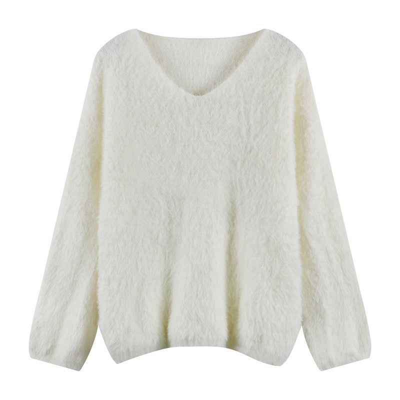Women's Fluffy Oversized Sweater NOVAE