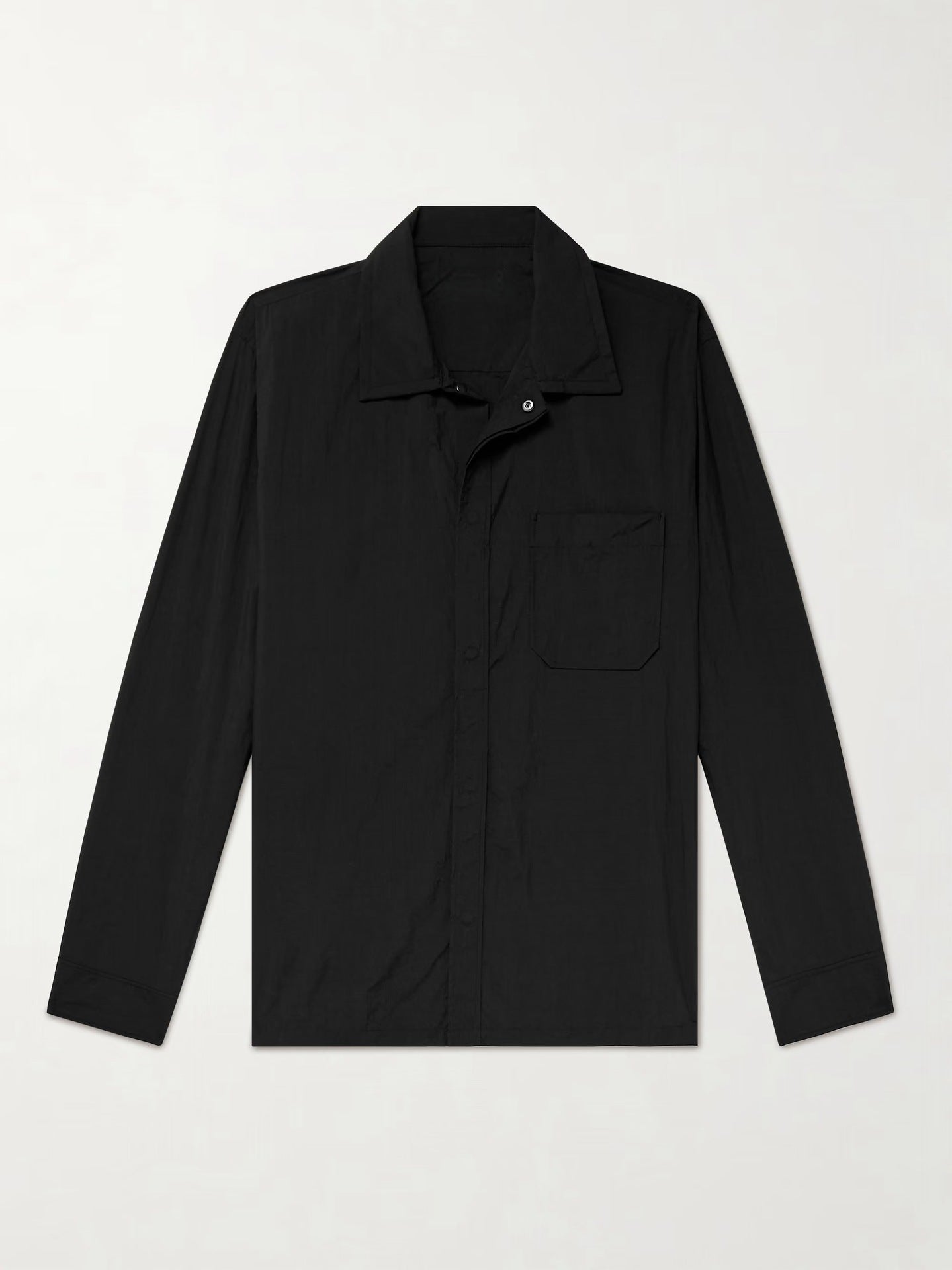 Men's versatile shirt blouse with patch chest pocket and stylish collar NOVAE