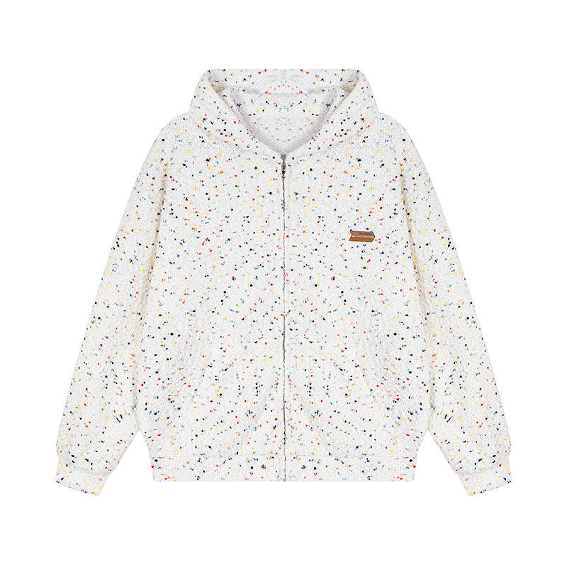 Women's air-cushioned jacket with practical zipper and side pockets NOVAE