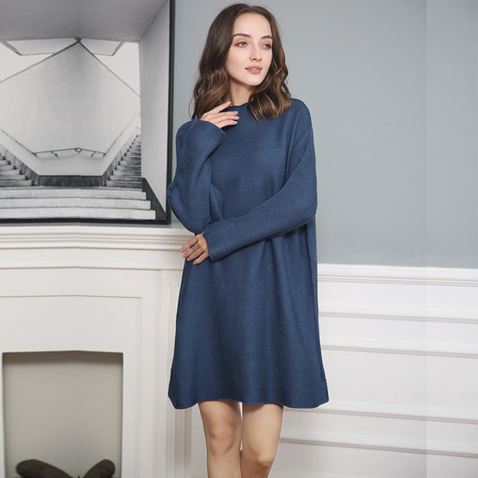 Women's Oversized Soft Knit Turtleneck Sweater NOVAE