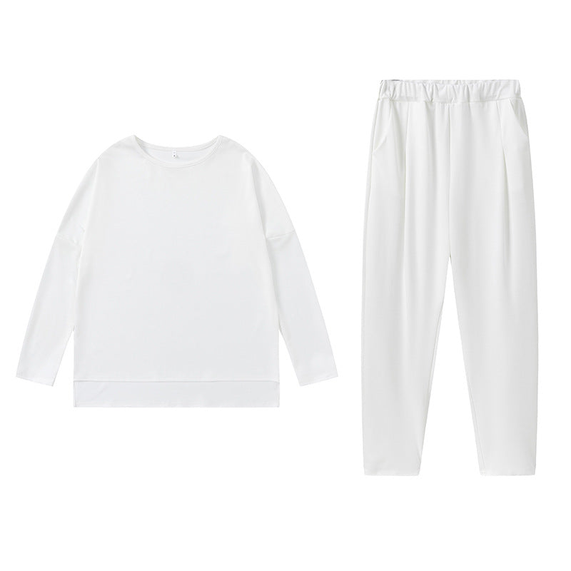 Women's sporty sweat outfit with elastic waistband and spacious pockets NOVAE