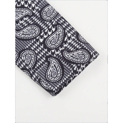 Women's blazer with fashionable paisley pattern and tailored cut NOVAE