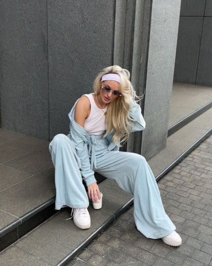 Women's velor jogging suit NOVAE