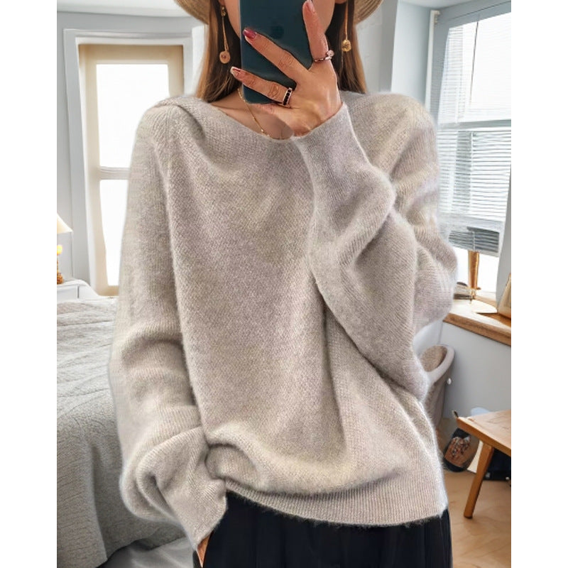 Women's cozy cashmere sweater NOVAE