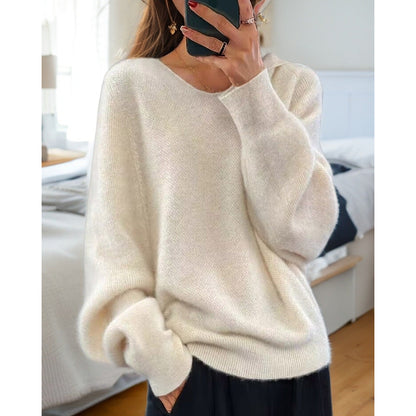 Women's cozy cashmere sweater NOVAE