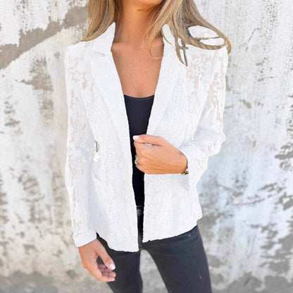 Women's elegant lace blazer NOVAE