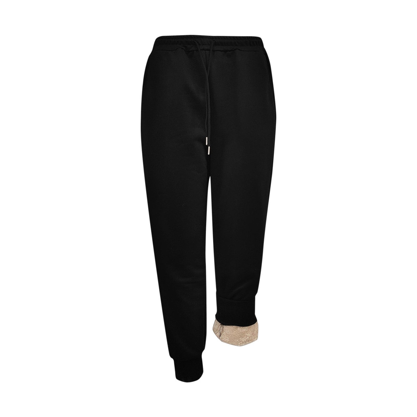 Women's sporty jogging pants with soft lining and elastic waistband NOVAE