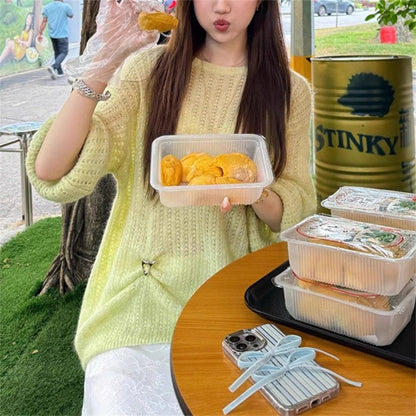 Women's chunky knit sweater with a wide cut and fashionable balloon sleeves NOVAE