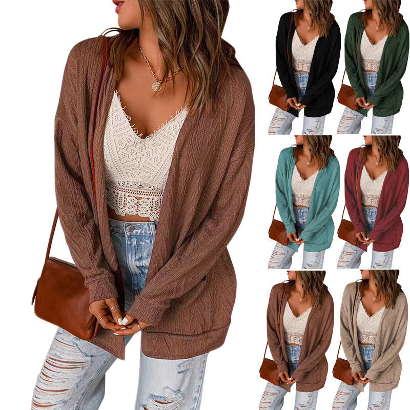 Women's casual long cardigan NOVAE