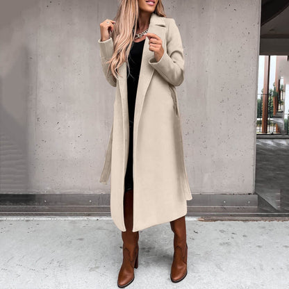 Women's elegant and warm wool coat NOVAE