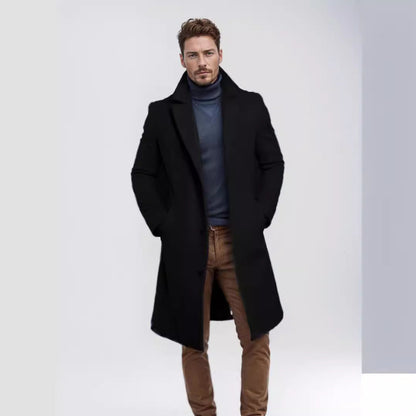 Men's elegant wool coat NOVAE