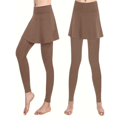 Women's leggings with integrated skirt cut NOVAE