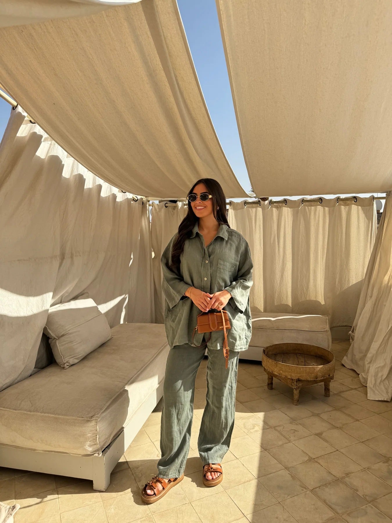 Women's Lightweight Linen Shirt NOVAE