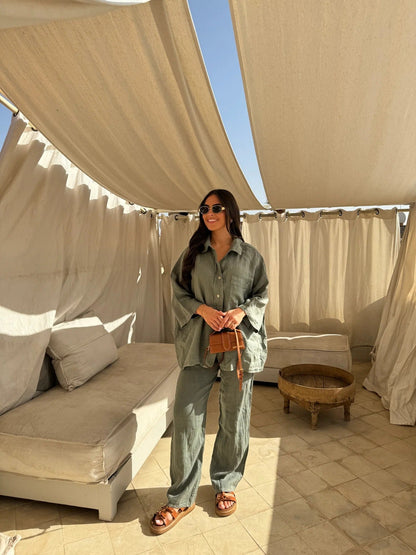 Women's Lightweight Linen Shirt NOVAE