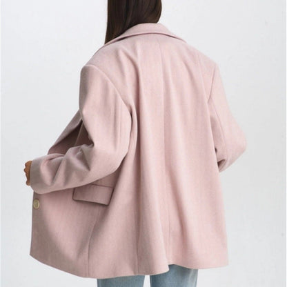 Women's elegant blazer in a modern cut with minimalist details NOVAE