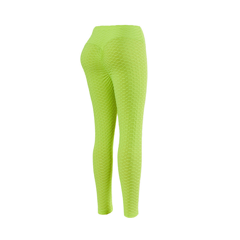 Women's sporty leggings with a textured surface NOVAE