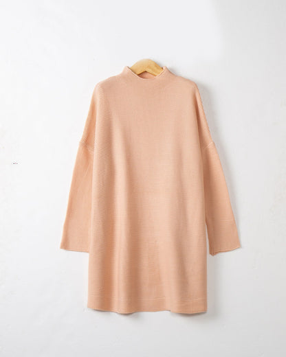 Women's Oversized Soft Knit Turtleneck Sweater NOVAE